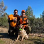 Fernando Barrios Cerrada, tercer clasificado en el Campeonato de Extremadura de Becadas