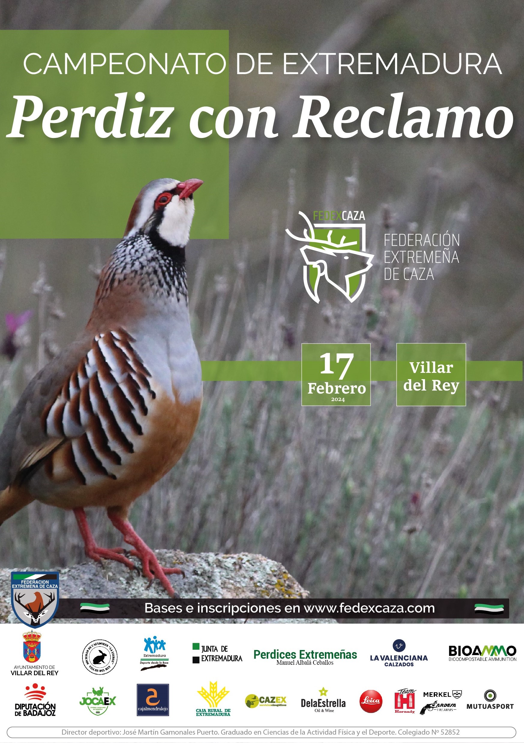 Cartel Perros de Muestra 2024