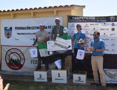 Antonio Suarez, Campeón de Extremadura de Field Target y bronce en en VII Open Ibérico