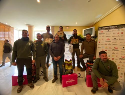 Francisco José González y Pantera se proclaman campeones de Extremadura de Podenco Andaluz, Maneto y Orito Español