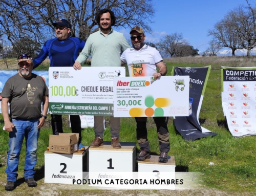 Alejo Leal se impone en el Campeonato Provincial de Cáceres de Recorridos de Caza