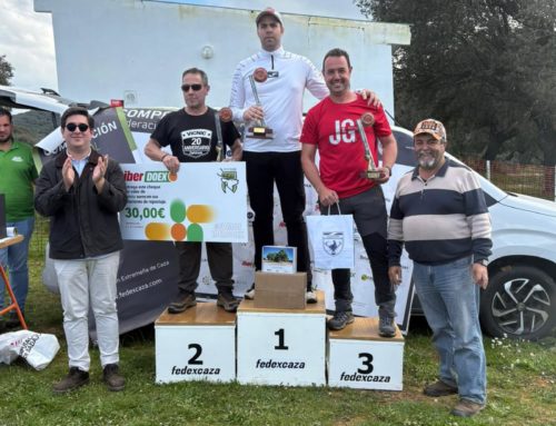 Antonio Gómez se proclama campeón del provincial de Badajoz de Recorridos de Caza