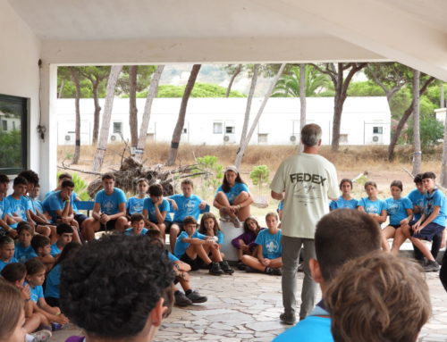 FEDEXCAZA acerca la actividad cinegética a un centenar de jóvenes scouts en Caparica