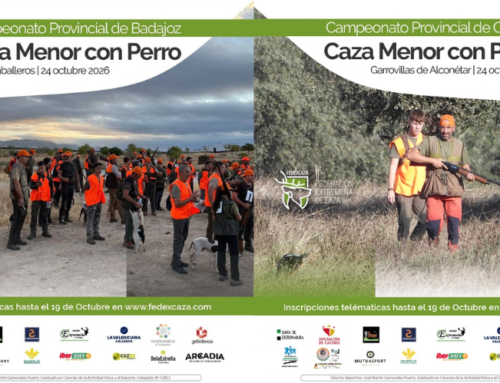 Abierto el plazo de inscripción para los Campeonatos Provinciales de Caza Menor con Perro 2026